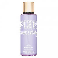 Парфюмированный спрей для тела VICTORIA'S SECRET Pink Sweet & Flirty 250ml Мист Виктория Сикрет