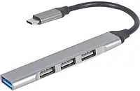 Концентратор (USB Type-C хаб) Gembird UHB-CM-U3P1U2P3-02