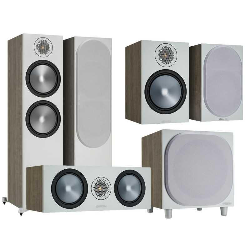 Домашний кинотеатр Monitor Audio Bronze 500 5.1 Urban Grey + Marantz CINEMA 70s Silver, фото 1