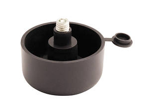 Опора регульована напівкругла GIFF H=27 Чорна