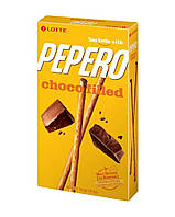 Корейська соломка Пеперо шоколадний наповнювач, TM Lotte, Південна Корея, 32 г