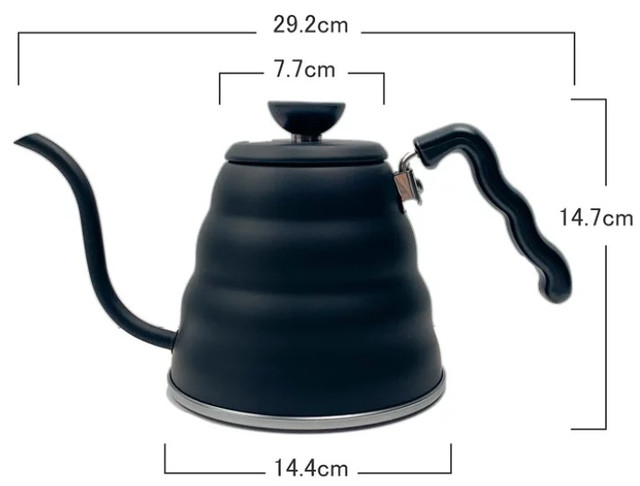 Харио V60 BUONO Coffee Drip Kettle чайник с нержавеющей стали на 1,2л. VKB-120MB