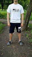 Набор футболка и шорты мужской (Фила) Fila, материал хлопок S