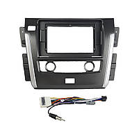 Перехідний штатний комплект із проводкою до Android магнітоли Nissan Patrol Y62 2010-2020