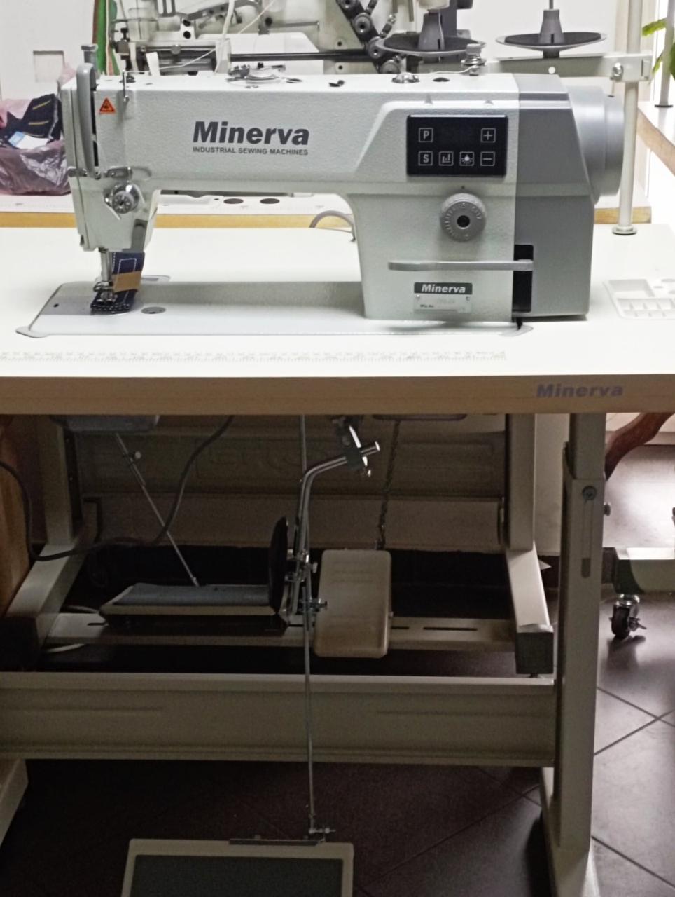 Промышленная швейная машина Minerva M818-JDE - фото 1 - id-p1711143439