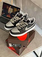Кроссовки, кеды отличное качество Nike Nike SB Dunk Low Black Grey 3 Размер 36