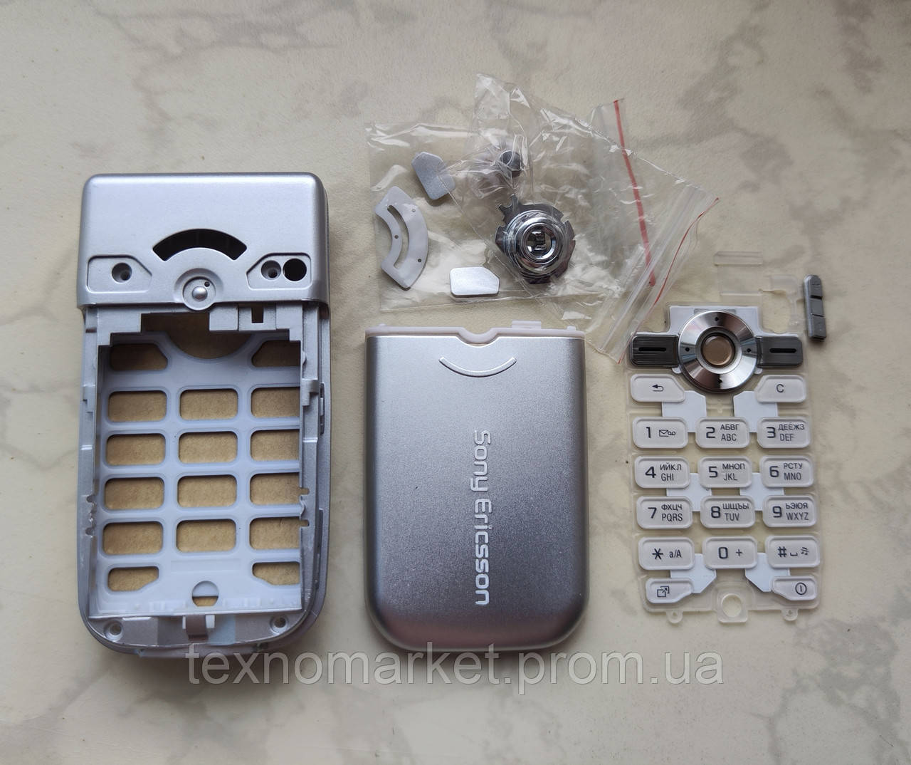 Корпус Sony Ericsson Z550i (silver)(vip sklad) (ID#2043702883), ціна: 256  ₴, купити на Prom.ua