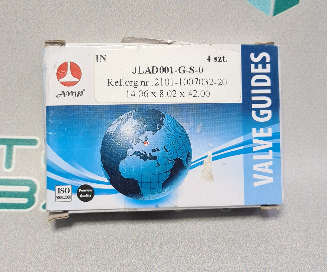 Направляючі клапанів 01 (AMP Польша) оригінал впуск, к-т