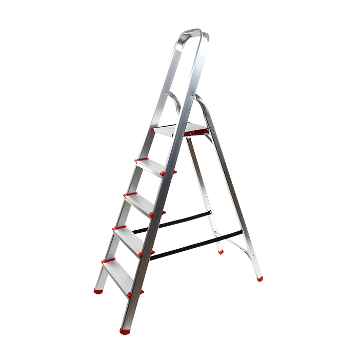 Драбина алюмінієва з платформою 1,5 м. AXXIS, фото 1