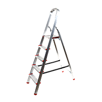 Лестница алюминиевая с платформой 1,5 м. AXXIS