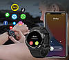 Смарт годинник для жінок чорні водонепроникні Smart Watch жіночий розумний годинник з прийомом дзвінків Kospet TankS1, фото 6