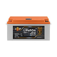 Аккумулятор LP LiFePO4 12.8V 230 Ah 2944Wh (BMS 200/100А) пластик LCD Smart BT LogicPower 23533