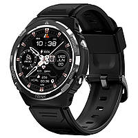 Смарт часы для женщин черные водонепроницаемые Smart Watch женские умные часы с приемом звонков Kospet TankS1