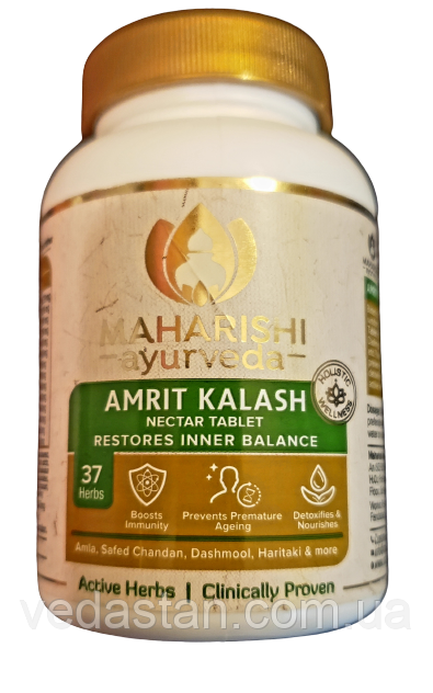 Махариши Амрит Калаш Нектар Maharishi Amrit Kalash Nectar МАК-4, 60 таб - антиоксидант, атеросклероз, рак