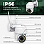 Вулична поворотна IP камера відеоспостереження Wi-Fi QC2005 камера вайфай зовнішнього спостереження, фото 5