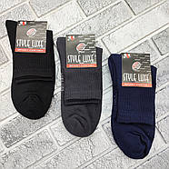 Шкарпетки чоловічі високі зимові з махровою стопою р.41-45 асорті СТИЛЬ ЛЮКС 30038536, фото 2