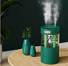 Зволожувач повітря Панда з підсвічуванням+ подвійний розпилювач. Ультразвуковий зволожувач повітря, фото 8