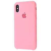 Чохол Silicone Case для Apple iPhone X / XS Pink