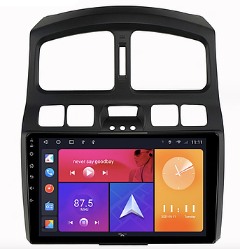 Магнітола для Hyundai Santa Fe 2006-2012 на Android | Сенсорний екран, GPS, Bluetooth, камера заднього виду