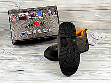 Спецвзуття кросівки шкіряні захисні ударостійкі євро туфлі взуття робоче металевий підносок практичні польша, фото 3