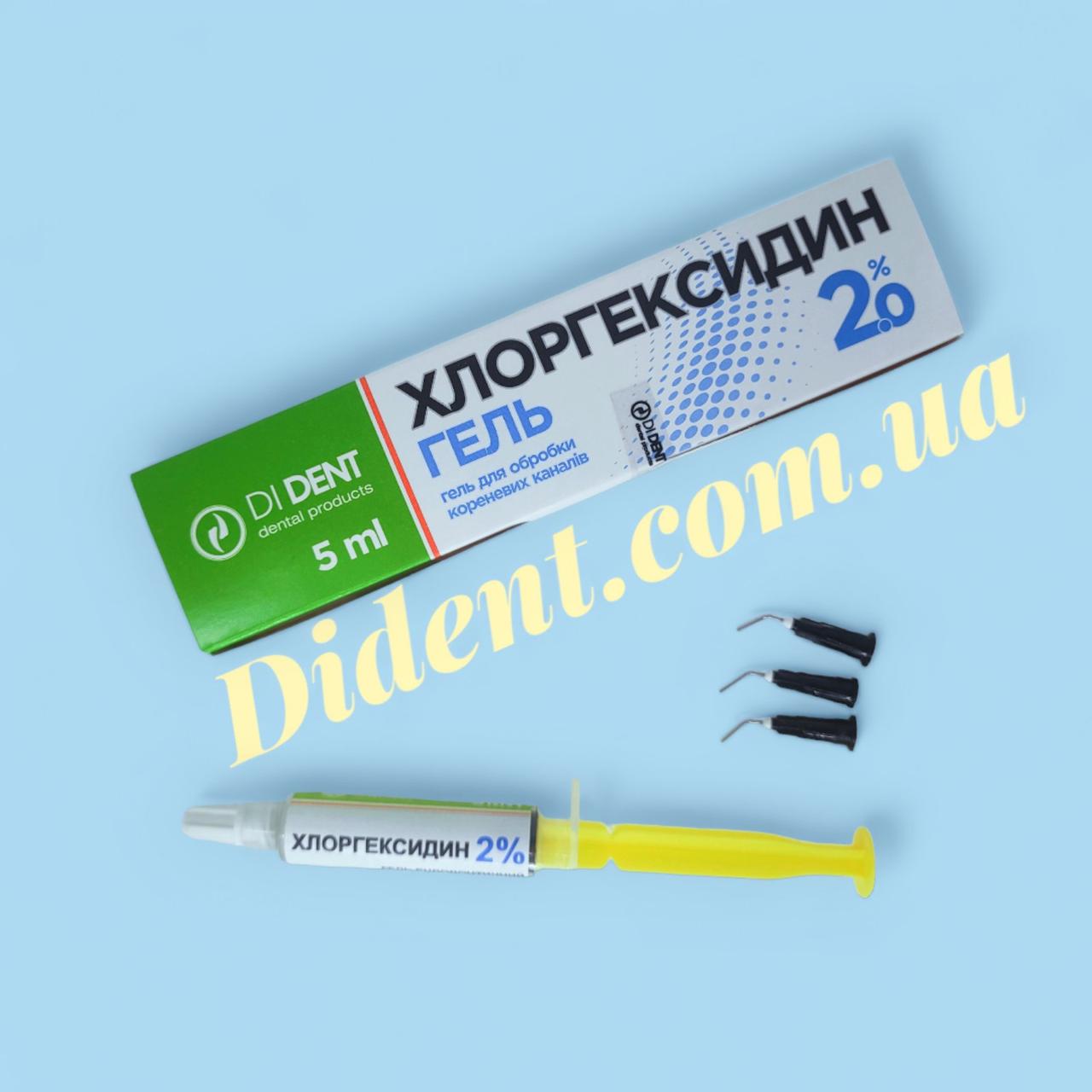 Хлоргексидин 2% гель тм ДіДент