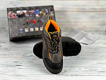 Спецвзуття кросівки шкіряні захисні ударостійкі євро туфлі взуття робоче металевий підносок практичні польша, фото 2