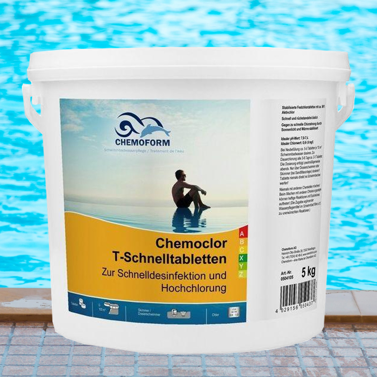 Chemoform шок-хлор у таблетках, 5 кг