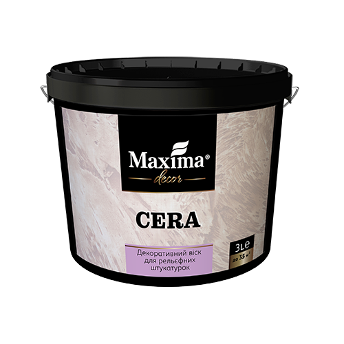 Декоративний віск для рельєфних штукатурок Cera TM Maxima, 1л