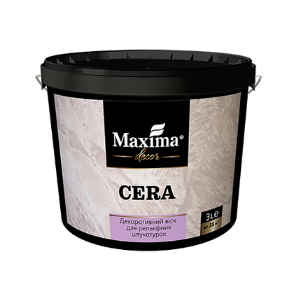 Декоративний віск для рельєфних штукатурок Cera TM Maxima, 1л, фото 1