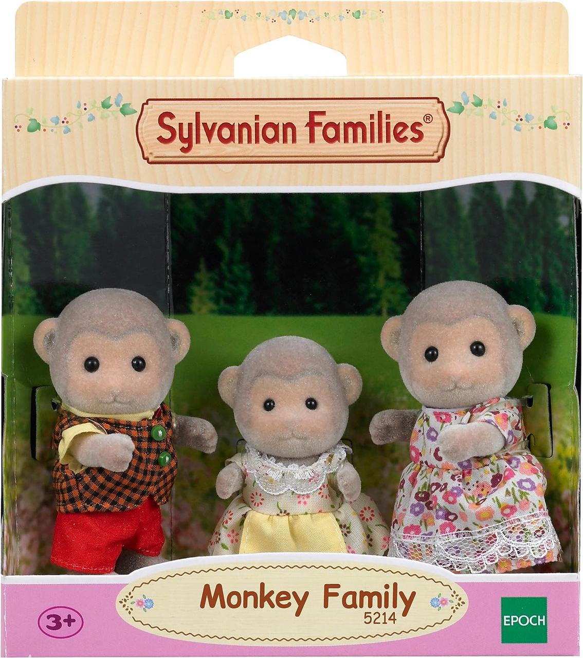 Sylvanian families store monkey family