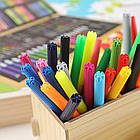 Дитячий набір для малювання на 180 предметів у валізі / Комплект для малювання у валізі, фото 10