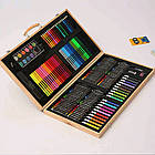 Дитячий набір для малювання на 180 предметів у валізі / Комплект для малювання у валізі, фото 6