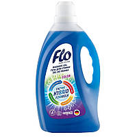 Гель для прання кольорових речей Flo 4 в 1 Color 2 л