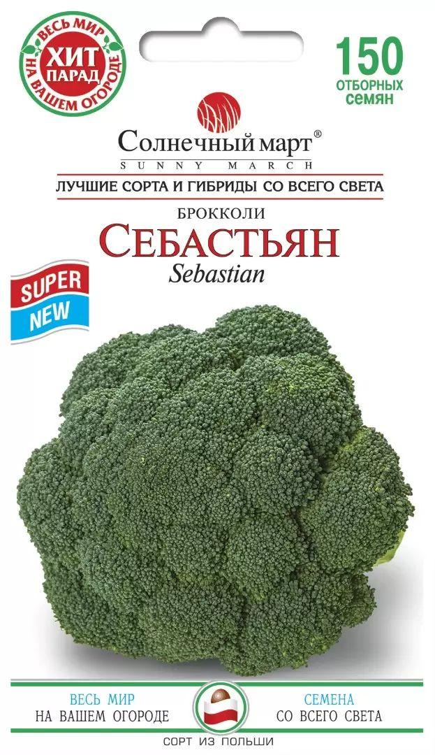 Насіння капусти Себастьян 150шт ТМ СОНЯЧНИЙ БЕРЕЗЕНЬ