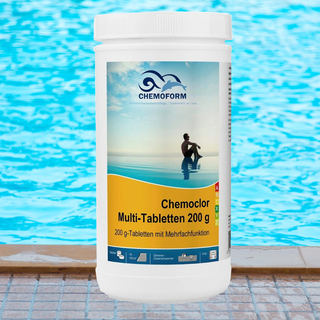 Chemoform Multitab 4-в-1 мульти-таблетки (200 гр), 1 кг