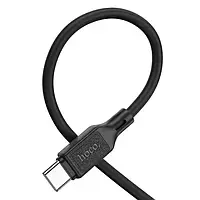 Кабель HOCO X90 Cool silicone charging data cable для Type-C Black