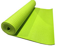 Йога-мат ПВХ 6мм 60*173см килимок для йоги килимки для йоги, фітнесу, туризму килимки і доріжки kpl