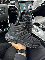 Термо кроссовки Зимові чоловічі кросівки Merrell Cordura Black Orange Fur (зима)мерел