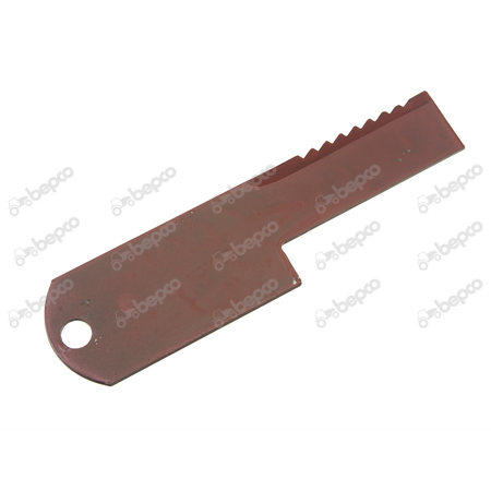 Ніж січкарні зубчатий 190 x 50 x 3 mm - Ø 12 mm комбайна John Deere 1133-1188