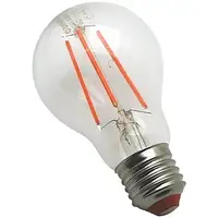 Лампочка Lemanso LED 8W A60 E27 220-240V для растений/ LM3804 прозрачная