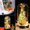 Світна новорічна ялинка в колбі USB, фото 6