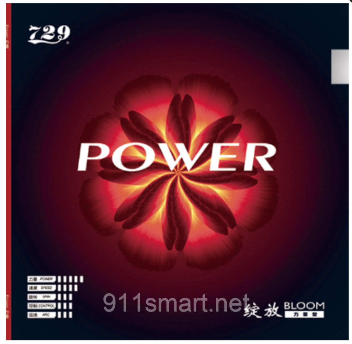 Накладка 729 Bloom Power - 45 2.2 мм Черный