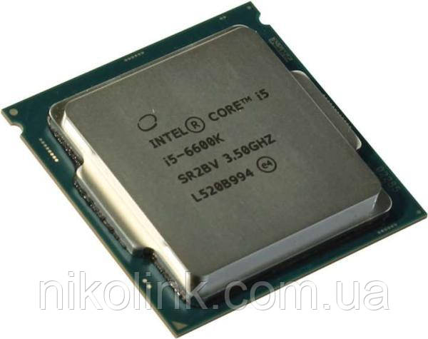 Процесор Intel Core i5-6600 3.3 GHz / 8 GT / s / 6 MB, s1151 (BX80662I56600), Tray, б/у