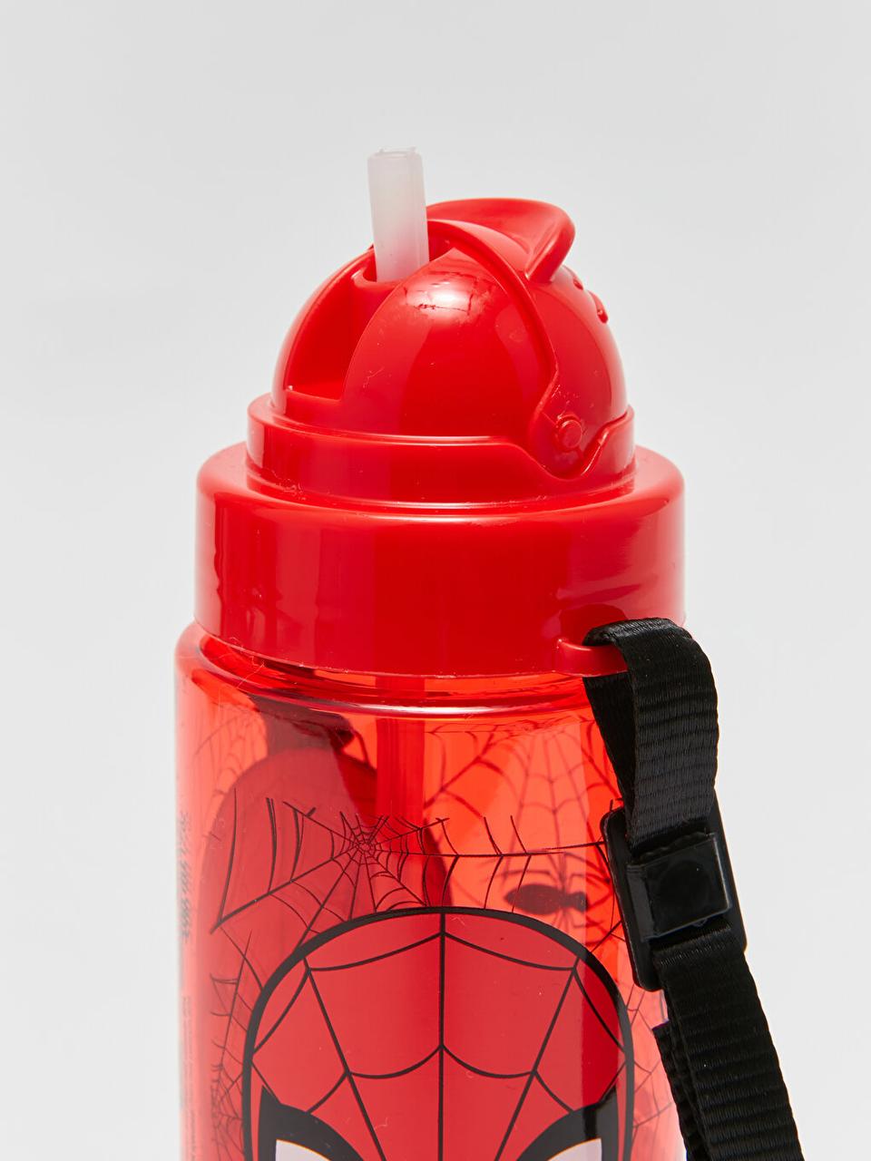 Дитяча пляшка для води напоїв 500ml з трубочкою Спайдермен Marvel. - фото 2 - id-p2043768035