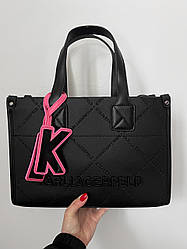 Жіноча сумка Карл Лагерфельд чорна Karl Lagerfeld Black