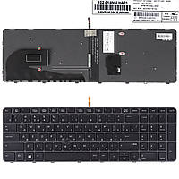 Клавиатура для HP EliteBook 755 G3 850 G3 850 G4 ZBook 15u G3 G4, RU, (Black/Gray, с трекпоинтом, с