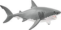 Schleich 14809 фигурка белая акула Wild life White Shark