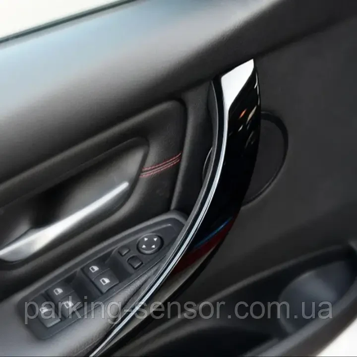 4 шт. накладки на ручки дверей для BMW 3 4 серії M3 M4 F30 F34 F36 F32 F33 F80 F82, фото 1