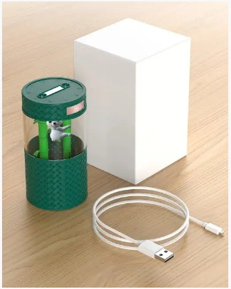 Зволожувач повітря Панда з підсвічуванням ультразвуковий 1 літр Зволожувач повітря Панда з підсвічуванням ультразвуковий 1 літр