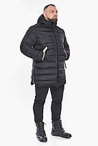 Практична чоловіча графітова куртка великого розміру модель 53661, фото 3
